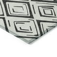 thumbnail image 4 of Addison Rugs Chantille Indoor/Outdoor Transitional Diamond Ivory Washable Round Rug, 8' x 8', 4 of 6