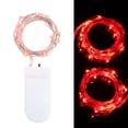 thumbnail image 1 of Graflsoa 1M Mini Copper Wire LED String Lights - 10 SMD 0603 LEDs, IP65 Waterproof, Red Light, Battery Not Included, Lightweight & Portable for Romantic Ambiance, 1 of 6