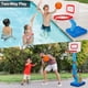 thumbnail image 2 of Canasta de baloncesto Qirptey para interiores y exteriores con bomba de bola, 2 of 4