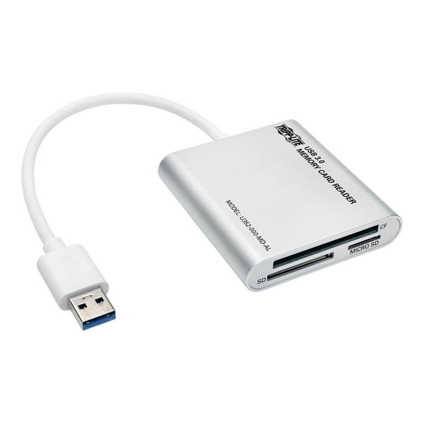 Tripp Lite Usb 3 0 Superspeed Multi Drive Memory Card Reader Writer Aluminum 5gbps Card Reader Cf Tripp Lite Usb 3 0 Superspeed Multi Drive Memory Card Reader Writer Aluminum 5gbps Card Reader Cf