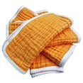 thumbnail image 2 of DEELLEEO Large 20" x 10" Burp Cloths 100% Cotton 6-Ply Extra Absorbent and Soft 4-Pack, 2 of 5