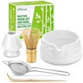 thumbnail image 1 of Juego de batidores de matcha Juego de té japonés Mfacoy (5 piezas) con cuenco de matcha, 1 of 7