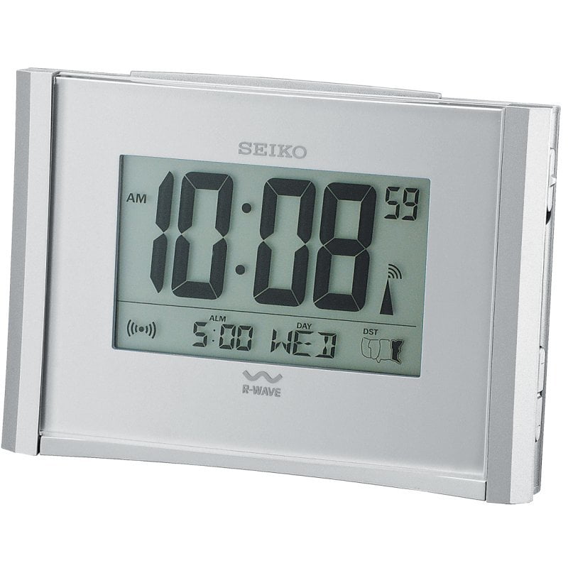 Seiko Watch R-Wave Atomic Bedside Alarm Clock 