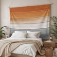 thumbnail image 3 of Orange Gray Large Tapestry for Bedroom Wall Hanging Tapestry, Farmhouse Retro Gradient Wooden Grain Ceiling Backdrop Tapestries Poster Blanket Wall Decor for Teens Room Living Room Dorm 100" x 59", 3 of 8