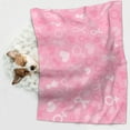 thumbnail image 6 of Disketp Breast Cancer Awareness Dog Blanket/Bed Cover for Dogs and Cats,Puppy Essentials-Medium, 6 of 8
