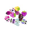 thumbnail image 1 of 50 Pieces Shank Buttons Fixer Clothes Accessories Colorful Fixer Clothes Accessories Animal-shaped Fasteners Embroidery Sewing Supplies Removable Fastener Wooden Button, 1 of 9