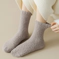 thumbnail image 7 of Daznico Socks for Women - Women's Autumn and Winter Warm Solid Color Mid Length Socks, 7 of 7