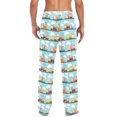 thumbnail image 4 of FORMRS Mens Pajama Pants with Pockets Cotton Sleepwear Lounge Bottoms Sizes S-2XL, Cartoon Train Pattern, 4 of 7
