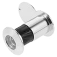 thumbnail image 1 of PAMINGONO Door Hole Cover Plate Door Viewer Silver Glass for Anti-Peeping 1Set, 1 of 3