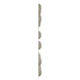 thumbnail image 3 of Ekena Millwork 19 5/8"W x 19 5/8"H Emery EnduraWall Decorative 3D Wall Panel, UltraCover Satin Blossom White (Covers 2.67 Sq. Ft.), 3 of 6
