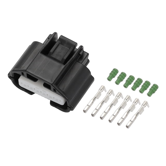 Conector de sensor de asistencia de estacionamiento de 6 pines a prueba de agua para Hyundai EQUUS Ultimate No.918433N010 1 juego