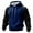 U2-Dark Blue, variant on Homeyce Hoodies for Men Fleece Lined Midweight Long Sleeve Hooded Sweatshirt Oversized Casual Workout Basic Y2k Winter Pullover Drawstring Solid Color Streetwear with Pocket,Gray XL