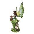 thumbnail image 6 of Princess Of The Forest Tribal Fairy With Red Dragon Pixie Wyrmling Statue, 6 of 8