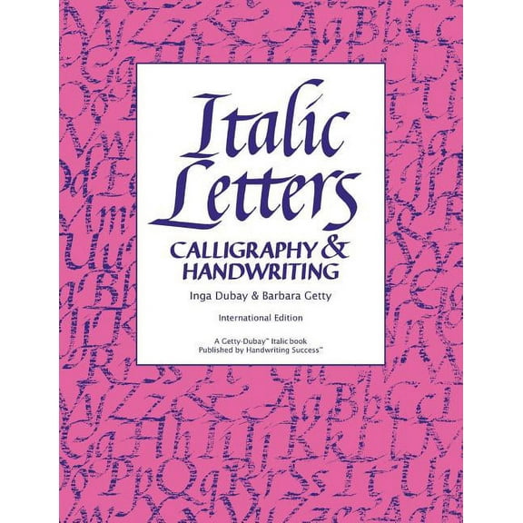 Italic Letters: Calligraphy & Handwriting, (Paperback)
