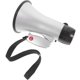thumbnail image 1 of unbranded Megáfono Bullhorn Plateado Para Animar Partidos Y Presentaciones Con Grabación, 1 of 8