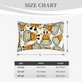 thumbnail image 6 of Bingfone Giraffes Head Standard Size Pillowcase, Long Staple Pure Cotton Envelope Closure Pillow Cover,20"X30", 6 of 9