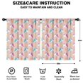 thumbnail image 2 of Blackout Kids Curtains,Pink Cartoon Unicorn Lightning Pattern Childrens Insulated Curtains Set Of 2,Bedroom Essentials,Toddler Room Decor 52"x63", 2 of 5