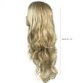 thumbnail image 3 of Mcolor Lace Front Wig Human Hair, 26inch 13x4 HD Transparent Body Wave Blonde Lace Front Wig Human Hair, 180% Density Lace Front Wigs Human Hair for Women Brazilian Wig, 3 of 8