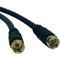 thumbnail image 2 of Tripp Lite 6ft Home Theater Rg59 Coax Cable With F-type Connectors 6' - Rf Cable - F Connector Male To F Connector Male - 6 Ft - Double Shielded Coaxial - Black, 2 of 2