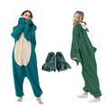 thumbnail image 2 of Nuevo pijama Extra grande XXL 180-200cm mono de dibujos animados para mujer adulta disfraz de Halloween Animal mapache Kigurumi hombres, 2 of 4
