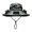 D-7D, variant on MMJ Solar Fan Hat USB Charging Summer Fisherman Style Sun Protection Breathable Quick Dry for Outdoor Activities