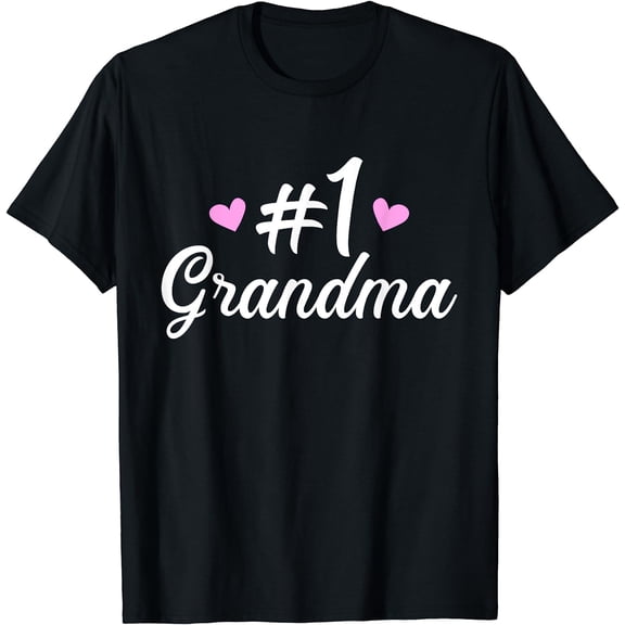 Number one No. 1 best grandma T-Shirt