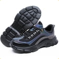 thumbnail image 3 of AUXDIQ Safety Trainers Men Women Steel Toe Cap Work Shoes Comfy Construction Industrial Sneakers, 3 of 6