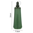 thumbnail image 6 of Ettsollp 250/500ML Folding Water Bottles TPU Water Pouch BPA-Free Collapsible Flask for Running Hiking Cycling Climbing, 6 of 7