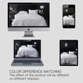 thumbnail image 6 of Simple&Opulence 100% Washed Linen Duvet Cover with Embroidered, 3 Pieces Soft Farmhouse Comforter Set with Button Closure,1 Duvet Cover and 2 Pillowshams(Queen, White), 6 of 7