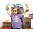 thumbnail image 2 of Big Sister Finally Sibling Announcement Shirts for Baby and Toddler Girls Sibling Outfits Purple Shirt, 2 of 3