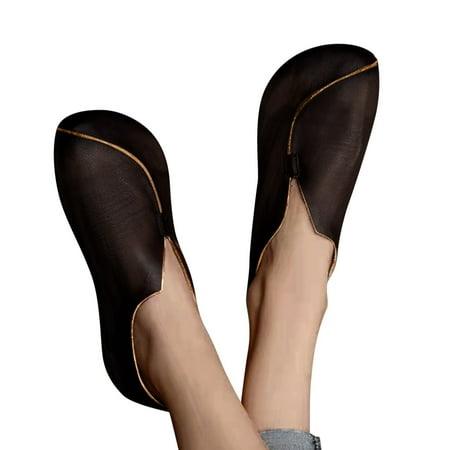 

TOWED22 Women Flats Women s Flats Shoes Women Comfortable Dress Shoes Pointed Toe Flats Ballet Flats mesh Knit Flat Dressy Slip on Business Casual Shoes Grey