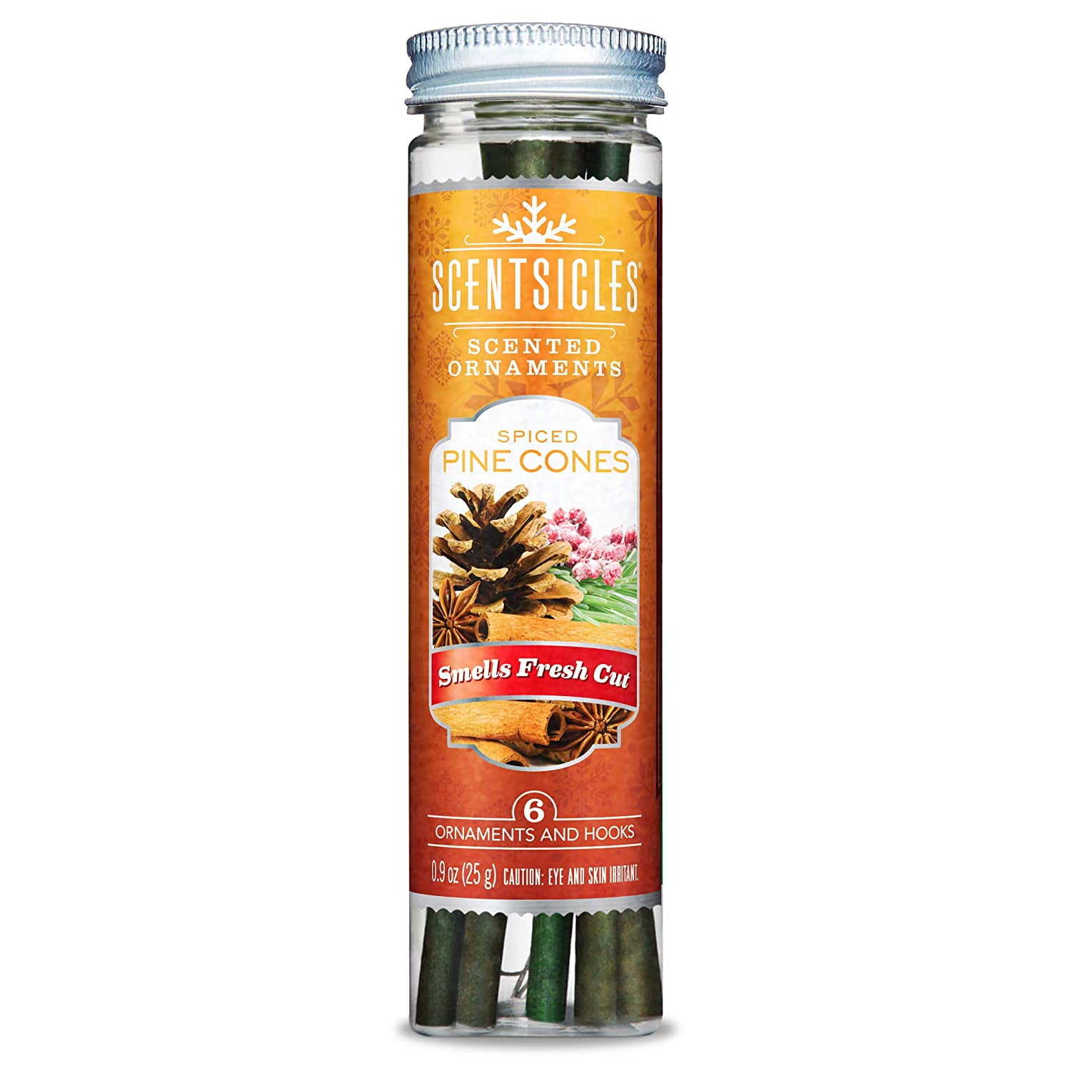 Scentsicles Scented Christmas Ornaments for Christmas Tree, All Natural