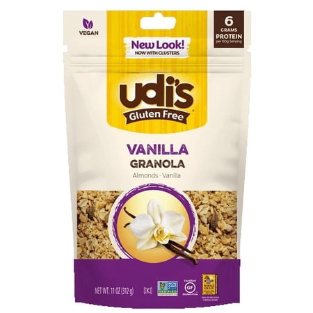 UDI's Gluten Free Granola Vanilla 11 oz Pack of 2