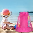 thumbnail image 6 of GASTROPOD Swim Bag Mesh Drawstring Backpack Beach Backpack for Swimming, Gym, and Workout Gear, Swim Bags for Swimmers, 6 of 7