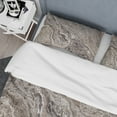 thumbnail image 4 of Designart 'Onyx Travertine Tile' Mid-Century Modern Duvet Cover Set, 4 of 4