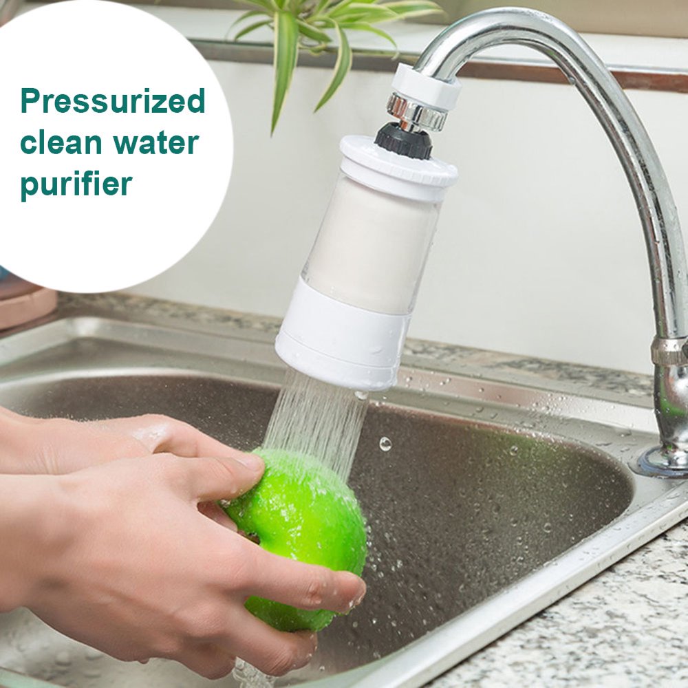 SPRING PARK Faucet Mount Filters,Faucet Water Filter Purifier Kitchen