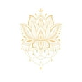thumbnail image 4 of Wall Sticker Living Room Flower Glass Mirror Decorative Decal PVC Self Adhesive Wallpaper Craft Glass Mirror Decoration Household, 4 of 8