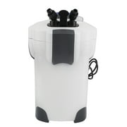 Professional 200 Gallon Aquarium Fish Tank External Canister Filter UV 9W Sterilizer with 3-Stage Filtration HW-303B