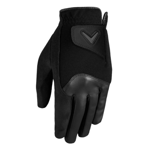 Callaway Golf Rain Spann Gloves (1 Pair) Black Small