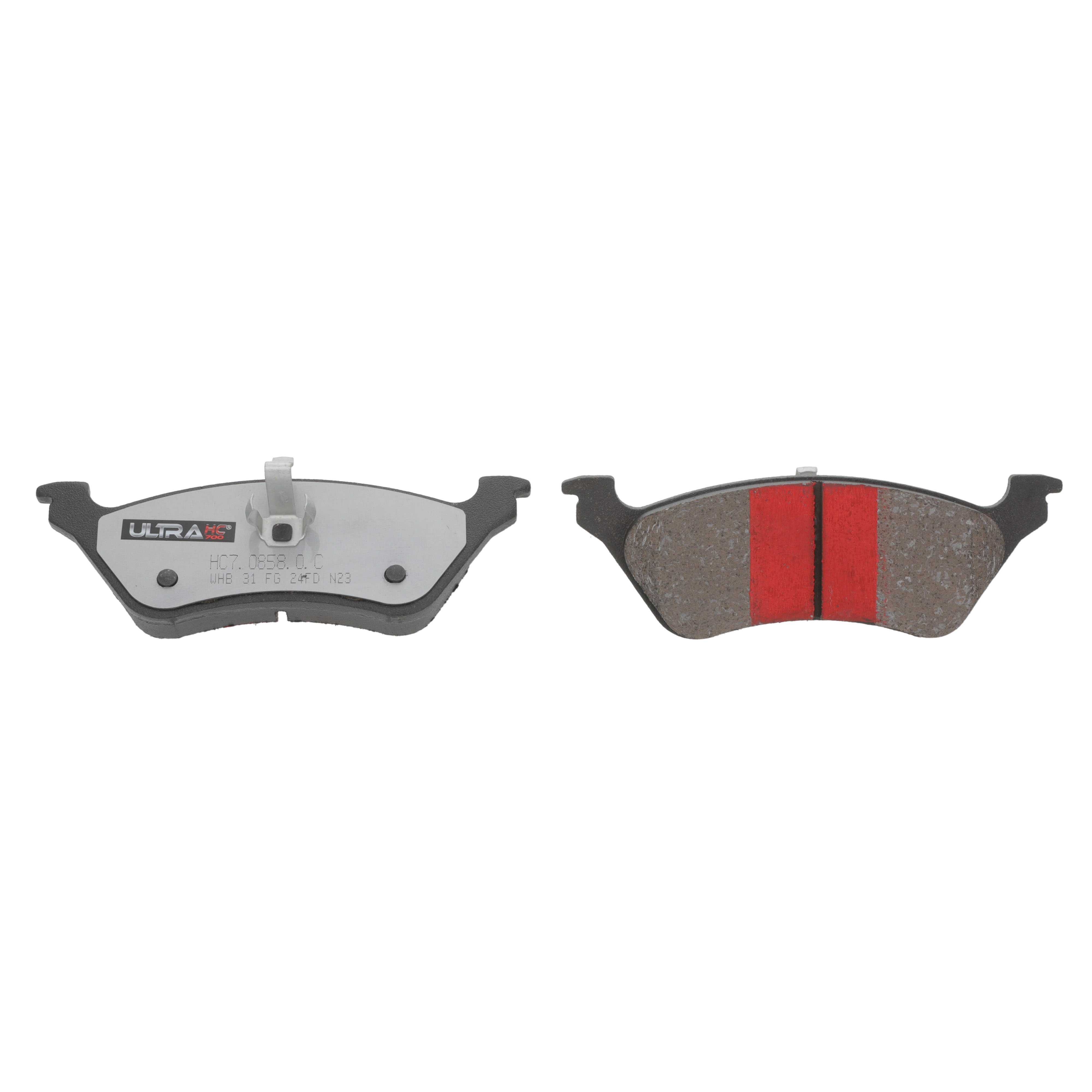 UltraHC 700 Brake Pad Set, Rear HC7.0858.0.C, Chrysler Town & Country 2007-2001