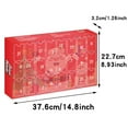 thumbnail image 2 of FeiFu Christmas 24-Day Digital Countdown Advent Calendar Surprise Gift Box with 32 Small Animals Toys Each Day Unveils Figurine for Kids to Celebrate the Holiday Season, 2 of 5