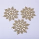 thumbnail image 1 of Adornos para El Árbol de Navidad Ganfancp Simulación de Copo de Nieve 3Pcs Liquidación, 1 of 2