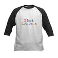 thumbnail image 1 of CafePress - I Eat Crayons Kids Baseball Jersey - Kids Cotton Baseball Jersey, 3/4 Sleeve Shirt, 1 of 1