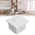 thumbnail image 1 of 30W 4 Position Wall Mount Volume Control Knob for Constant Voltage Speakers, Flame Retardant PC Material, Lossless Sound Quality, 1 of 7