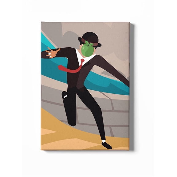 Apple Face Man 20x30 Canvas -Image by Shutterstock,