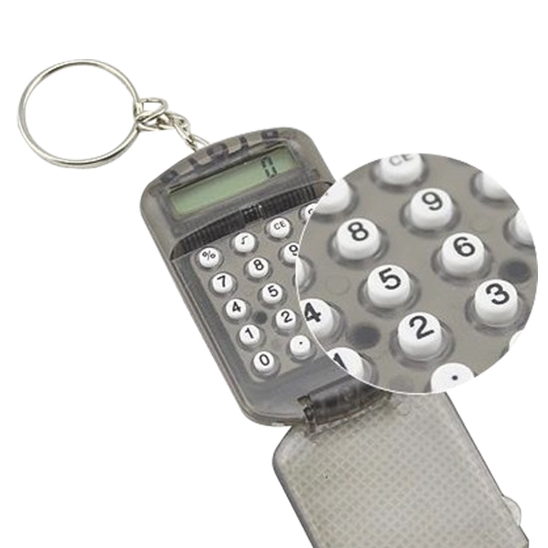 Buyanputra Student Stationery Mini Keychain Electronic Calculator Pocket 8 Digits Random Color