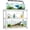 White, variant on S-HOME Heavy Duty Metal Fish Tank Stand for 20-30 Gallon Aquariums, Adjustable 3-Tier Stand with Protect Pads, Modern Design for Home Office, Black
