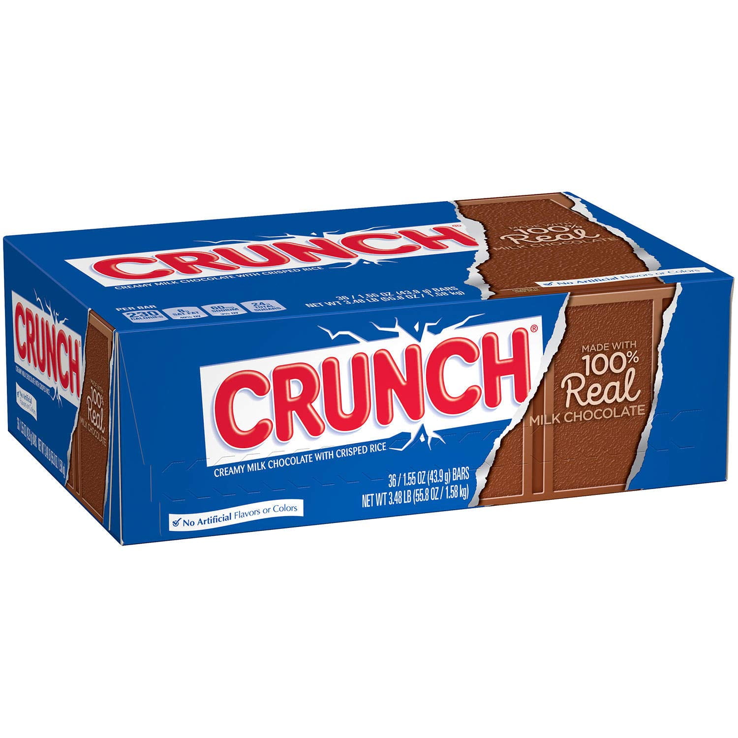EVAXO Nestle Crunch Candy Bar (1.55oz., 36 ct.) #S