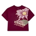 thumbnail image 5 of Levi Strauss Signature Girls Short Sleeve Graphic Tee, Size 4-16, 5 of 8