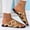 Gold, variant on ATENAR Women Sandals Solid Color Outdoor Sandals for Women Comfortable Womens Shoes Green 8.5